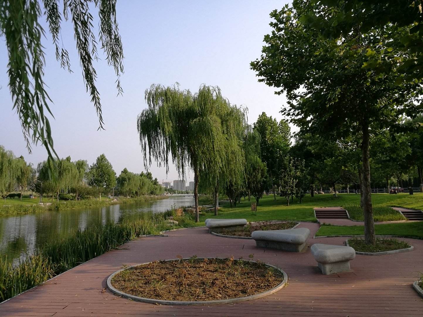 加强公园绿化精细化管护工作,广饶县乐安公园管理处提前组织部署,多措