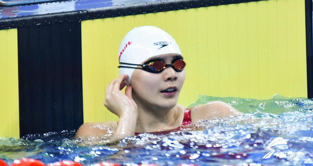 山东第四金到手14岁王一淳夺得全国游泳冠军赛女子50米蝶泳冠军