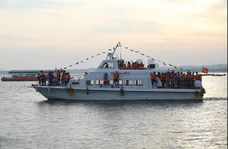 休渔期荣成海上不平静