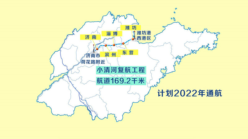 投資136億！小清河復航工程有望2022年運營，從濟南坐船出海不再是夢