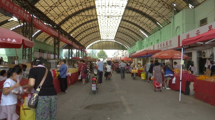 济南八里桥蔬菜批发市场商铺23日拆除未来将建新的商业综合体
