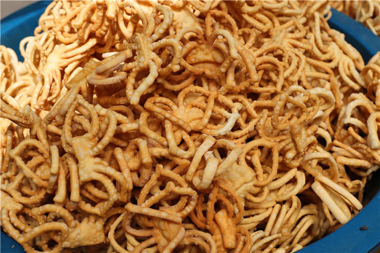 72秒香酥脆香看完就馋了五莲迎喜事必备美食翻花爪