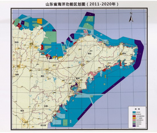 山东省海域地图图片