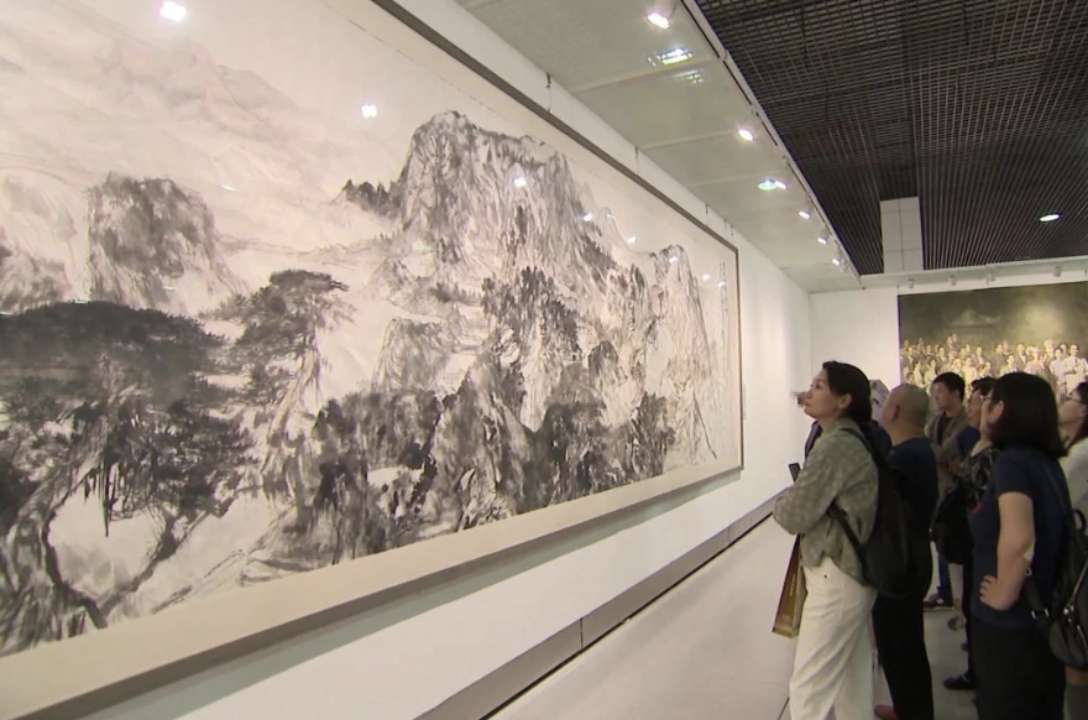 1万人次到青州逛2019中国书画年会现场交易额2.1亿元