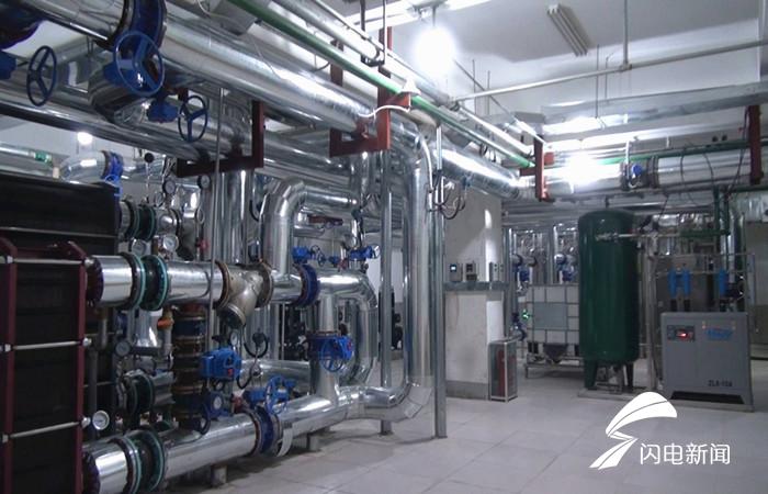 地下1400米深处的地热水变身供暖热源商河地热供暖可节约燃煤8万多吨