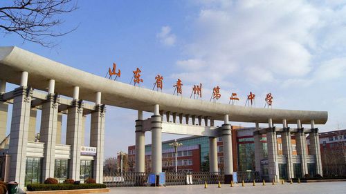 潍坊青州市第二中学推进主题教育花开绽放校园