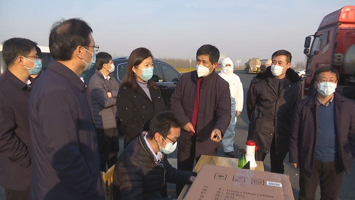 东营市利津县委副书记县长张晓彬调研疫情防控和安全生产工作