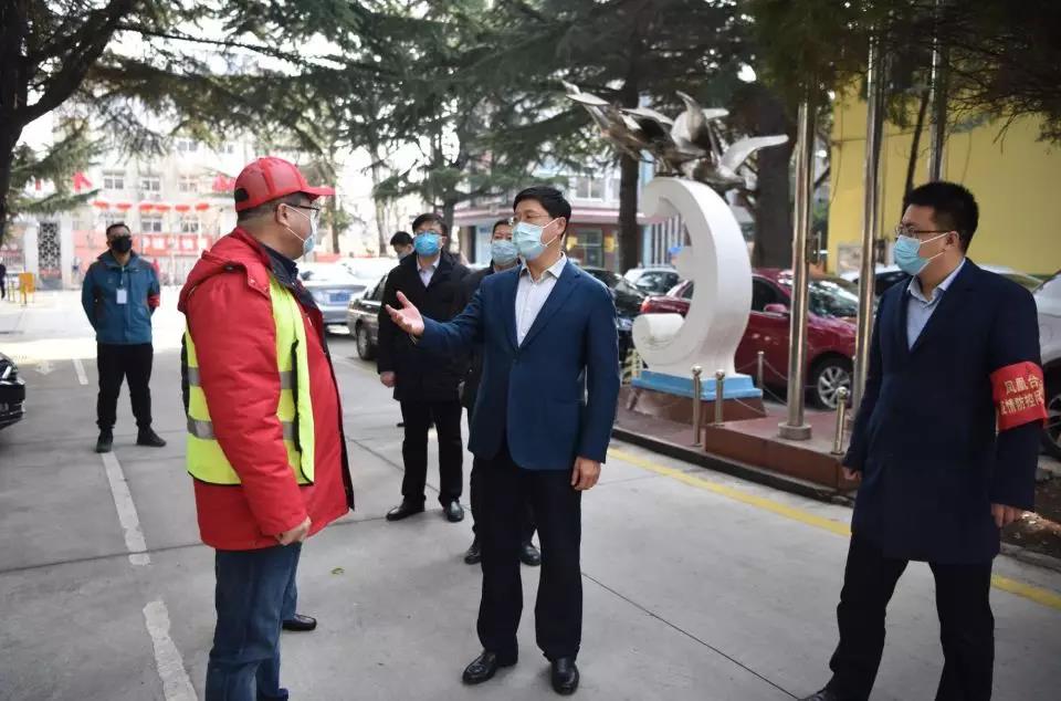 芝罘区委书记杨升岩一线督导调研统筹推进疫情防控和经济社会发展工作