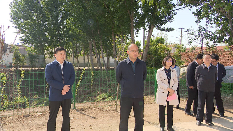 东营市广饶县农村人居环境整治工作现场调度会议召开