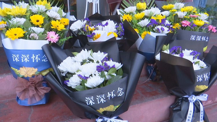 泰安新泰市清明鲜花寄哀思文明祭祀入人心