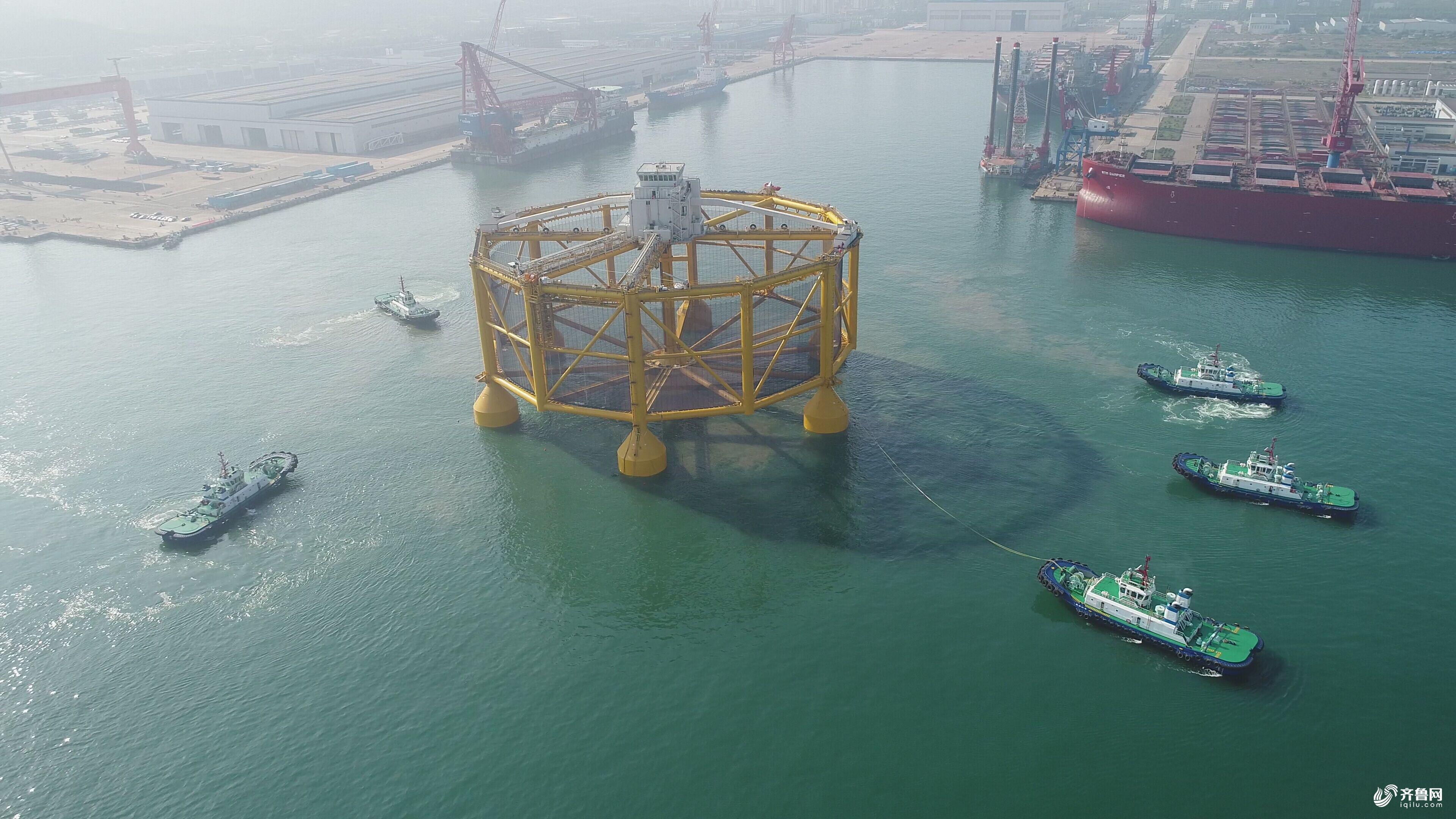 超级渔场青岛完成潜水装载 即将远航