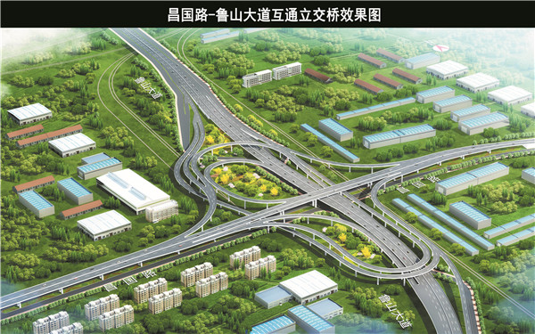 淄博城市快速路网一期工程顺利推进从建设一条路到布局一张网