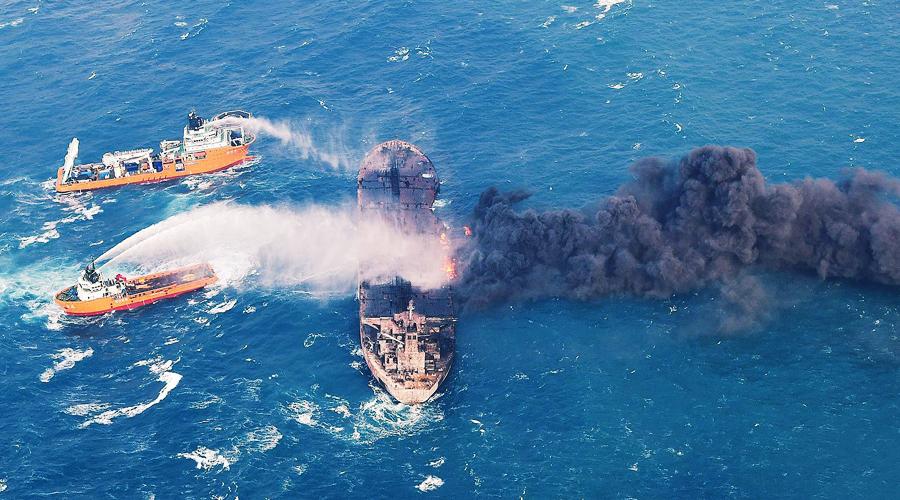 震撼记录桑吉轮紧急大搜救