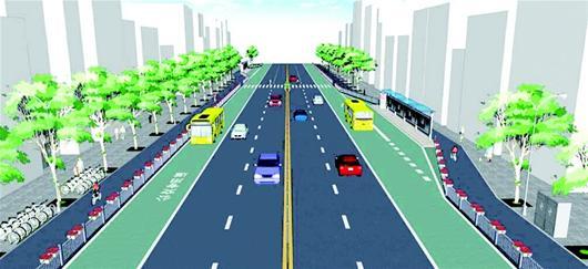 菏泽城区丹阳武汉路口实行右进右出交通