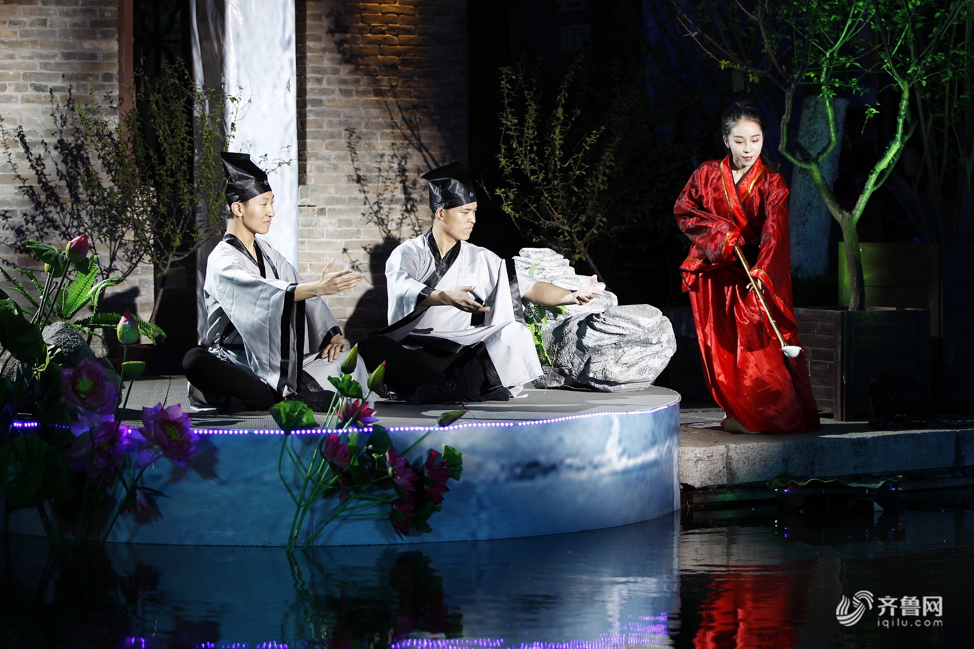 济南首届三月三曲水流觞文化节拉开帷幕