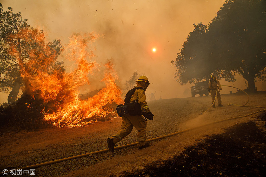 据悉,卡尔大火(carr fire)已经造成至少5人死亡,死亡人数目前仍在增长