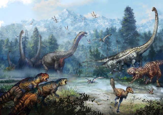 科研人员发现中国最大侏罗纪早期蜥脚类恐龙足迹群