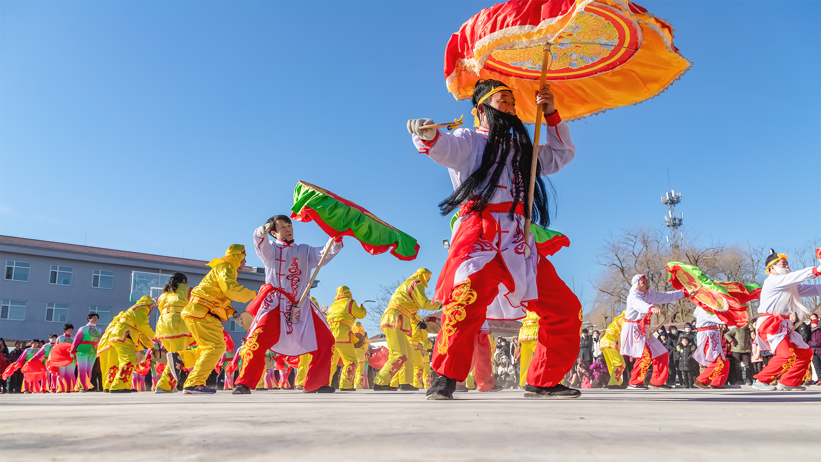 济南看景丨鼓子秧歌闹元宵