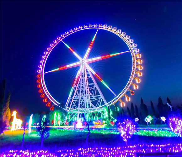 看花灯赏绝技这个元宵节园博园欢乐世界真的很热闹