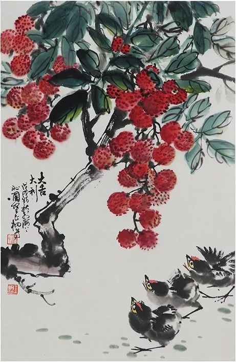 展讯水流花开翟玉刚中国画作品展在莒州文街开展