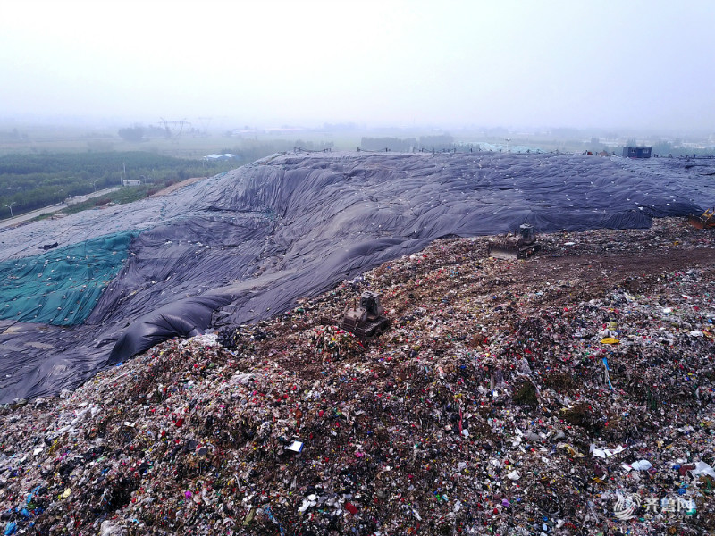 垃圾成山济南一垃圾填埋场每天收五六千吨垃圾