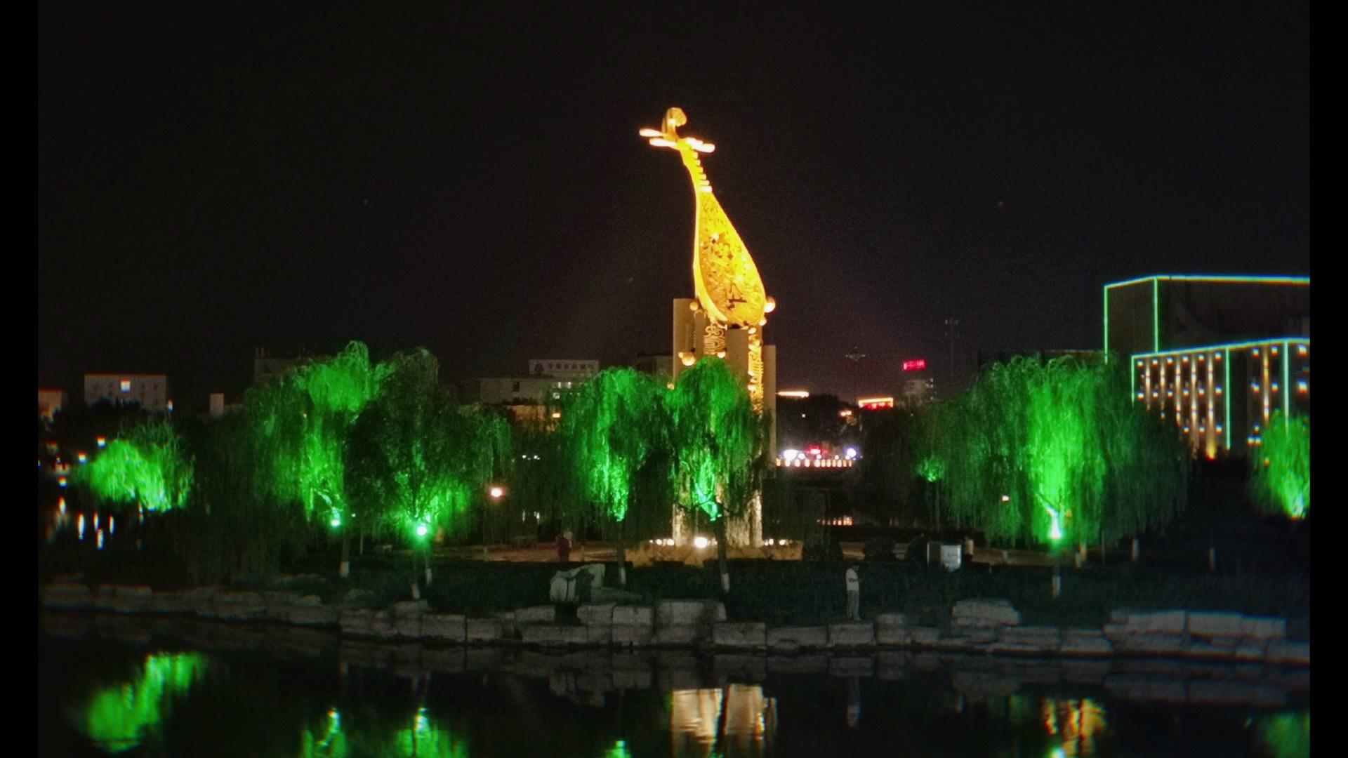 美图欣赏丨平原县琵琶湾公园夜景随拍