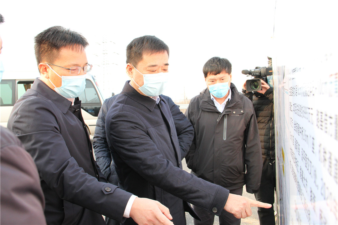 东营广饶梁润生调研城建及基础设施建设项目情况