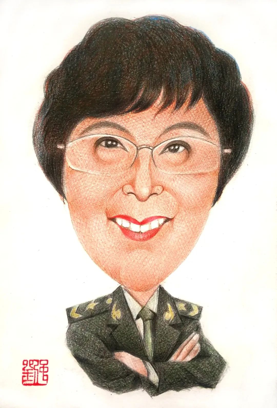 《是院士也是战士——陈薇院士》    作者:刘强《凯旋——系列漫画》