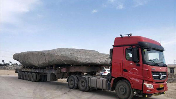 8951块大型石头已搬往新家泰山石保护思想深入人心