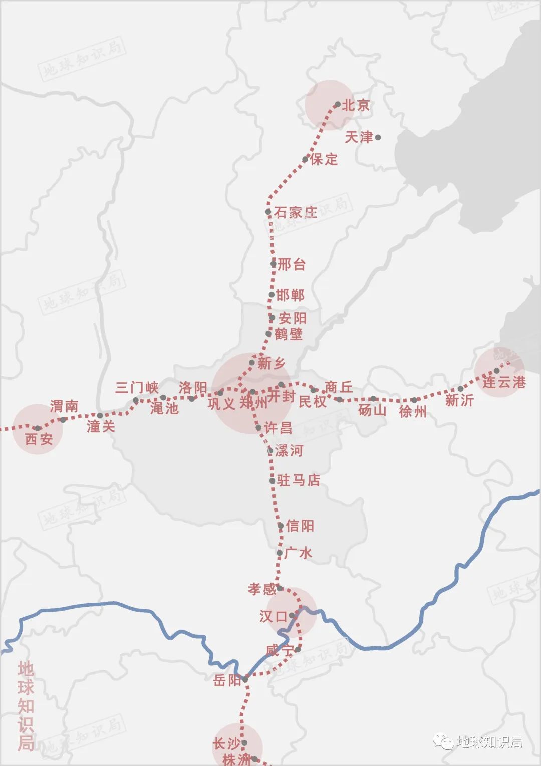 平汉铁路路线图图片