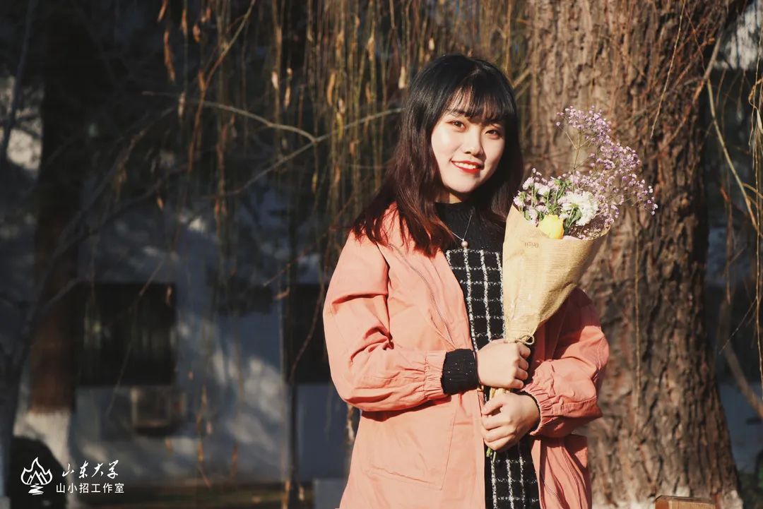 山东大学新闻传播学院2017级本科生 唐中慧来到新闻传播学院,就是选择