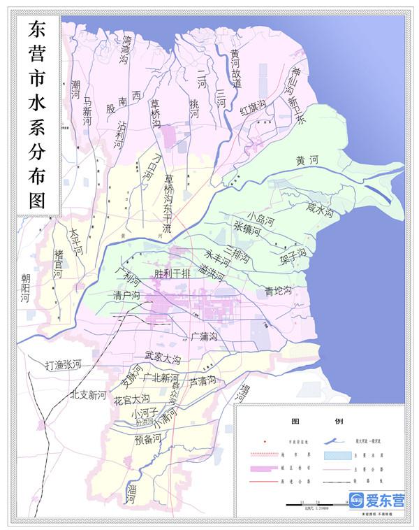 "特殊的地貌形成东营市独特的水文特征东营之水哪里来?