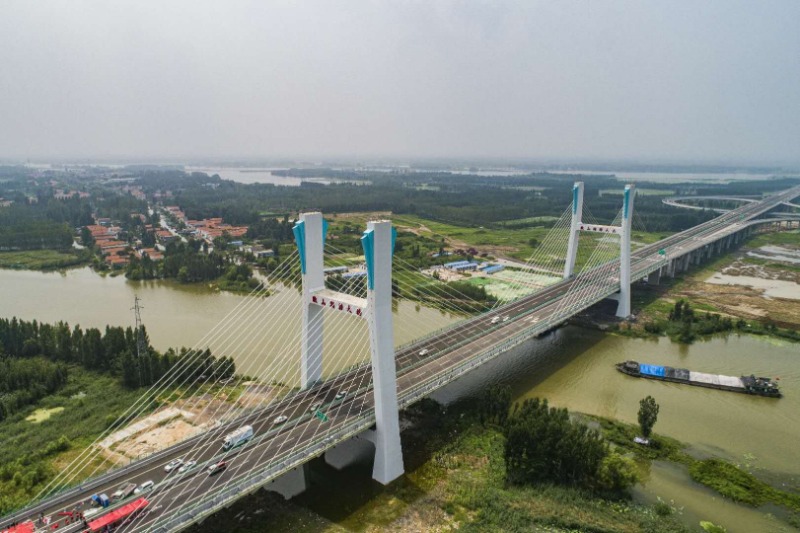 【济宁】直达南阳岛 微山湖特大桥串起运河经济带旅游"明珠"