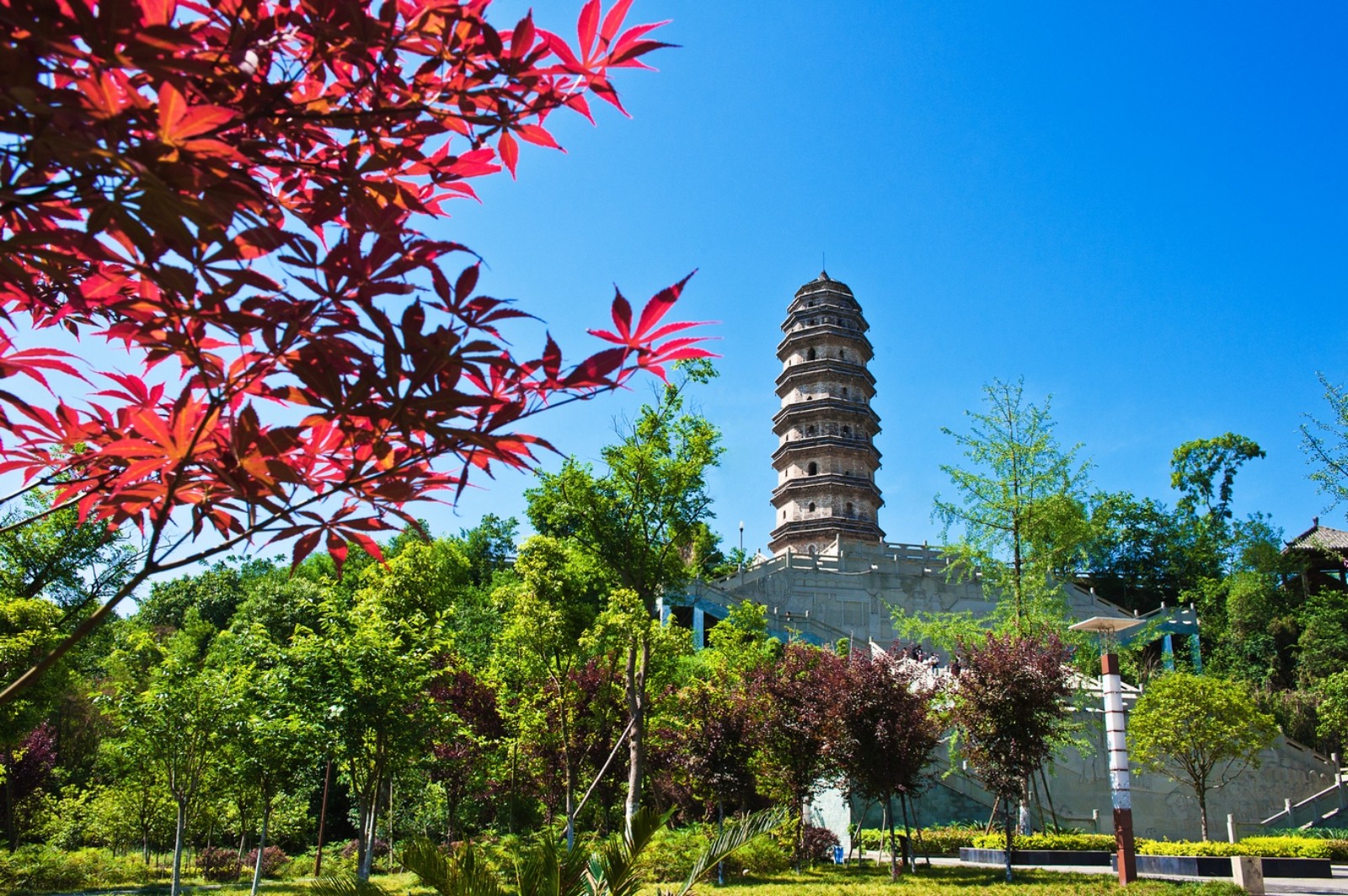 回望十三五四川中江城市风景换新颜