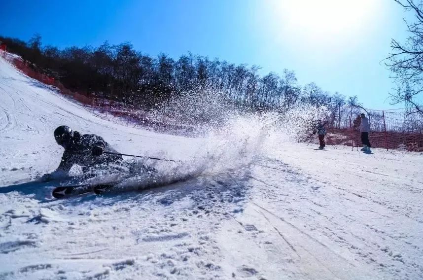 龙门崮滑雪场图片