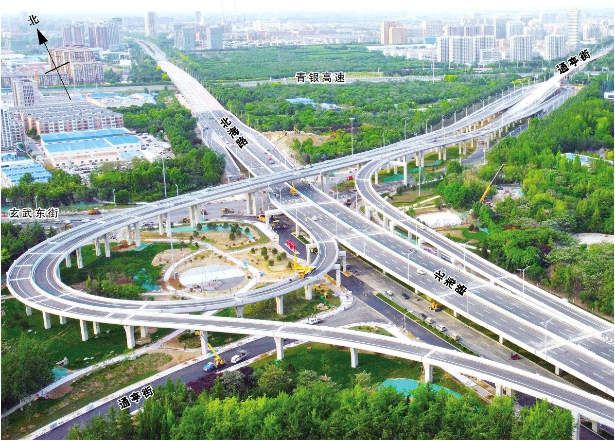 快讯潍坊北海路通亭街交通改造工程通车