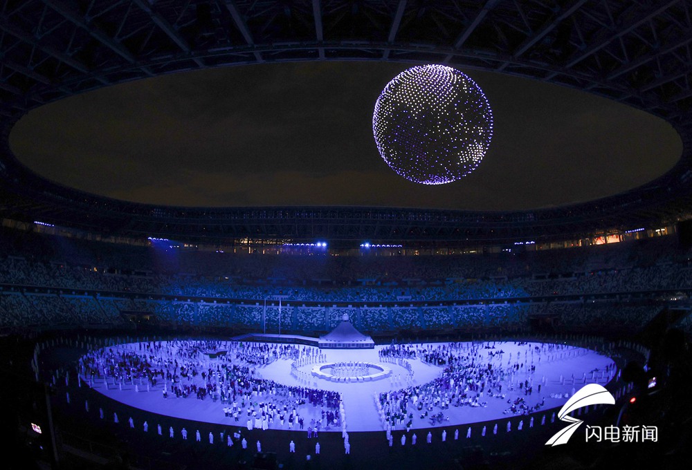 东京奥运会开幕中国红惊艳亮相