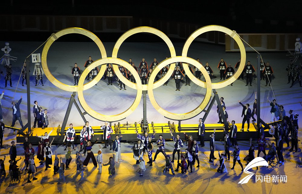 东京奥运会开幕中国红惊艳亮相
