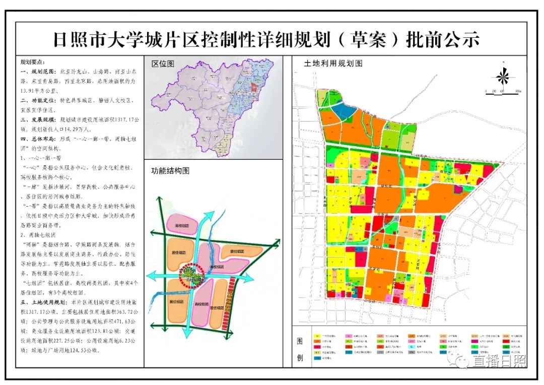 日照10个片区要这样规划涉及范围定位布局