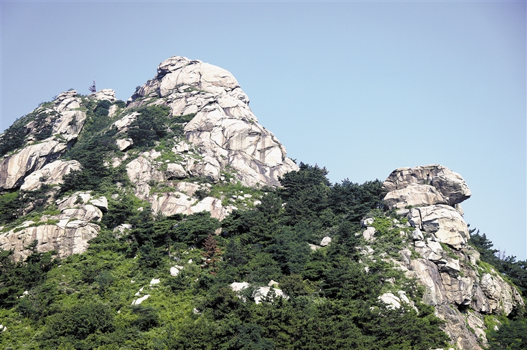 临沭苍马山层峦叠嶂好风光