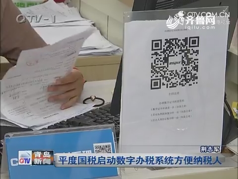 平度国税启动数字办税系统方便纳税人