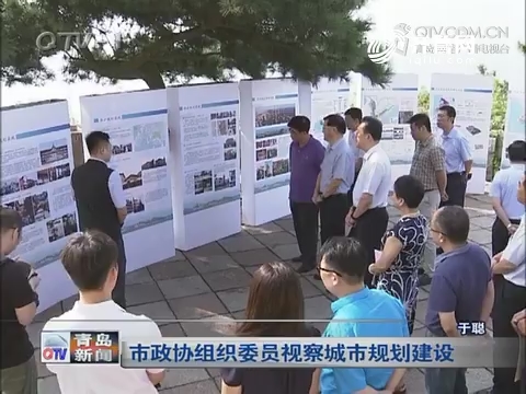 市政协组织委员视察城市规划建设
