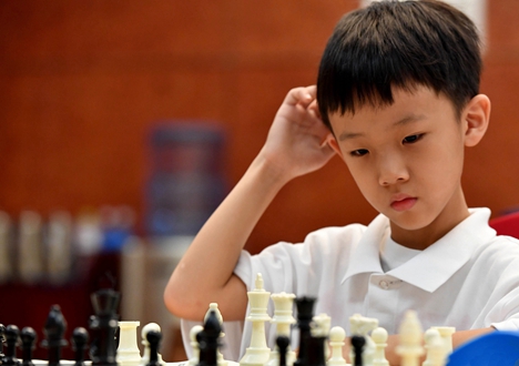 棋聚潍坊 智绘梦想 世界国际象棋青少年锦标赛激战正酣