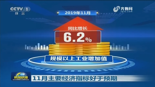 11月主要经济指标好于预期