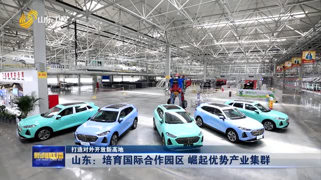 【打造对外开放新高地】山东：培育国际合作园区 崛起优势产业集群