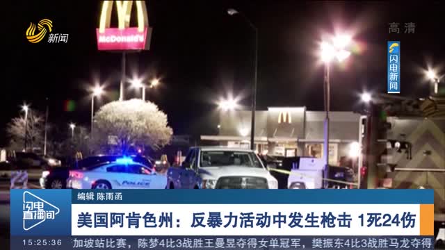 美国阿肯色州：反暴力活动中发生枪击 1死24伤