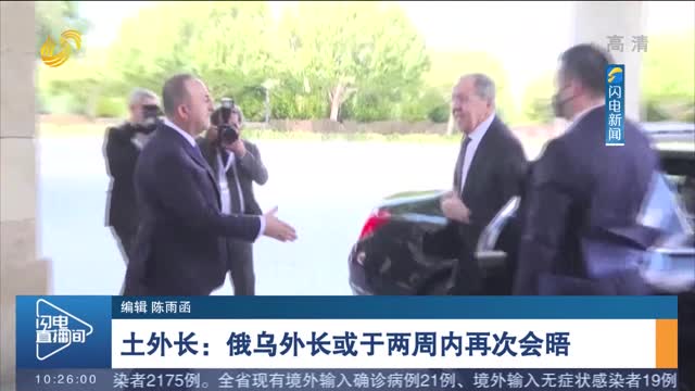 土外长：俄乌外长或于两周内再次会晤
