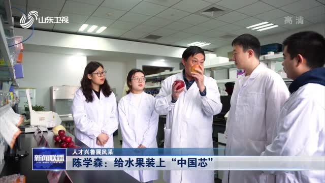 陈学森：给水果装上“中国芯”【人才兴鲁展风采】