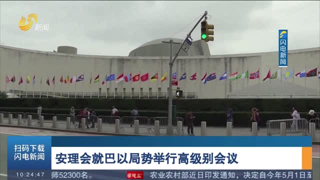安理会就巴以局势举行高级别会议