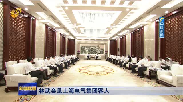 林武会见上海电气集团客人